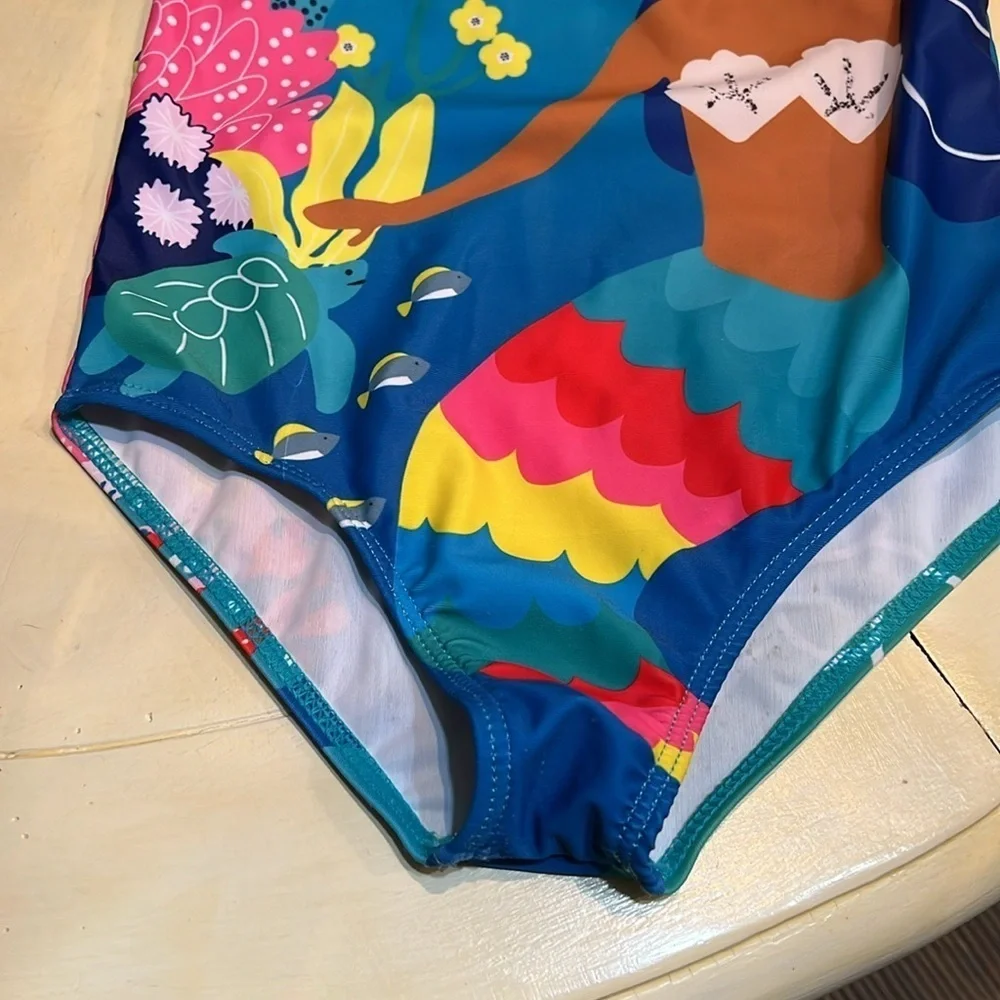 Girls 4-5Y one piece bathing suit NWOT